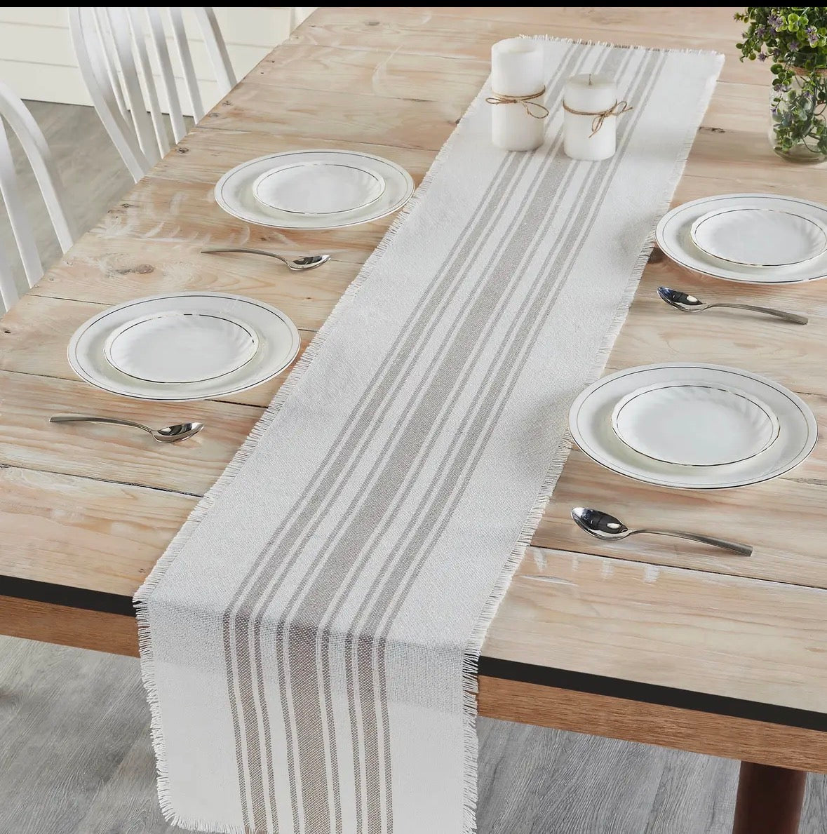 Grain Sack Table Runner