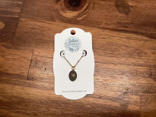SSB Gold rainbow necklace