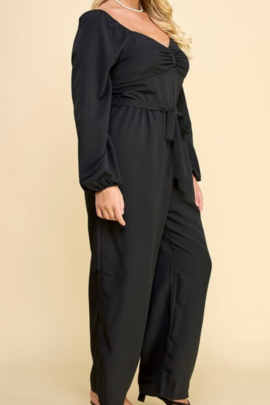 Date Night Jumpsuit (Plus)