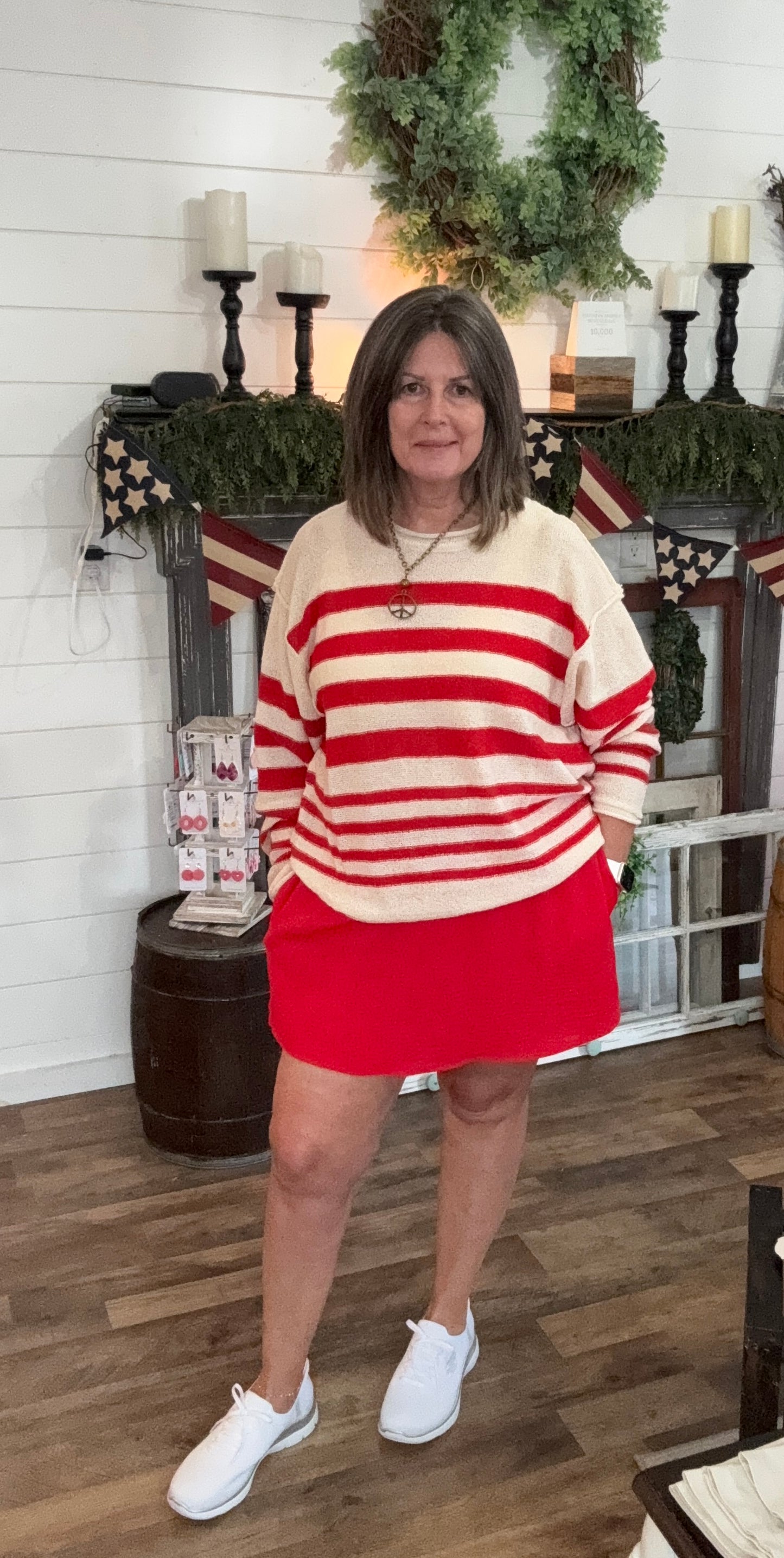 Brooklyn Smocked HW Skort