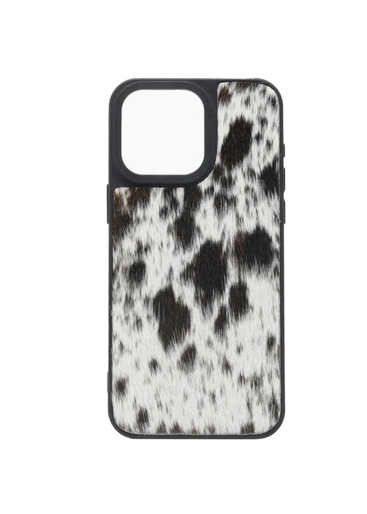 Myra 9700 Black & White Hair On IPhone 15 Plus Case