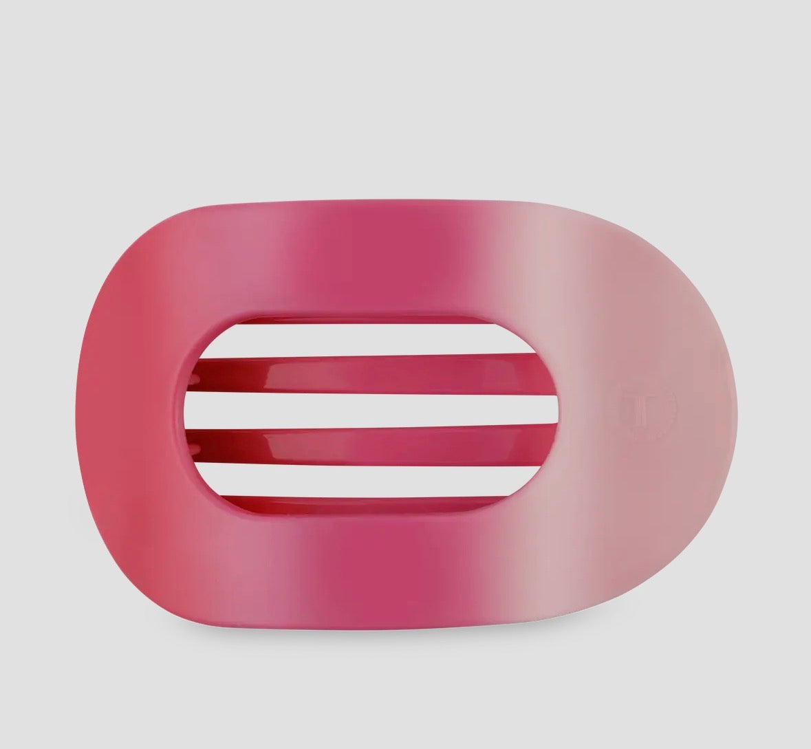 Teleties Round Flat Hair Clip-Large