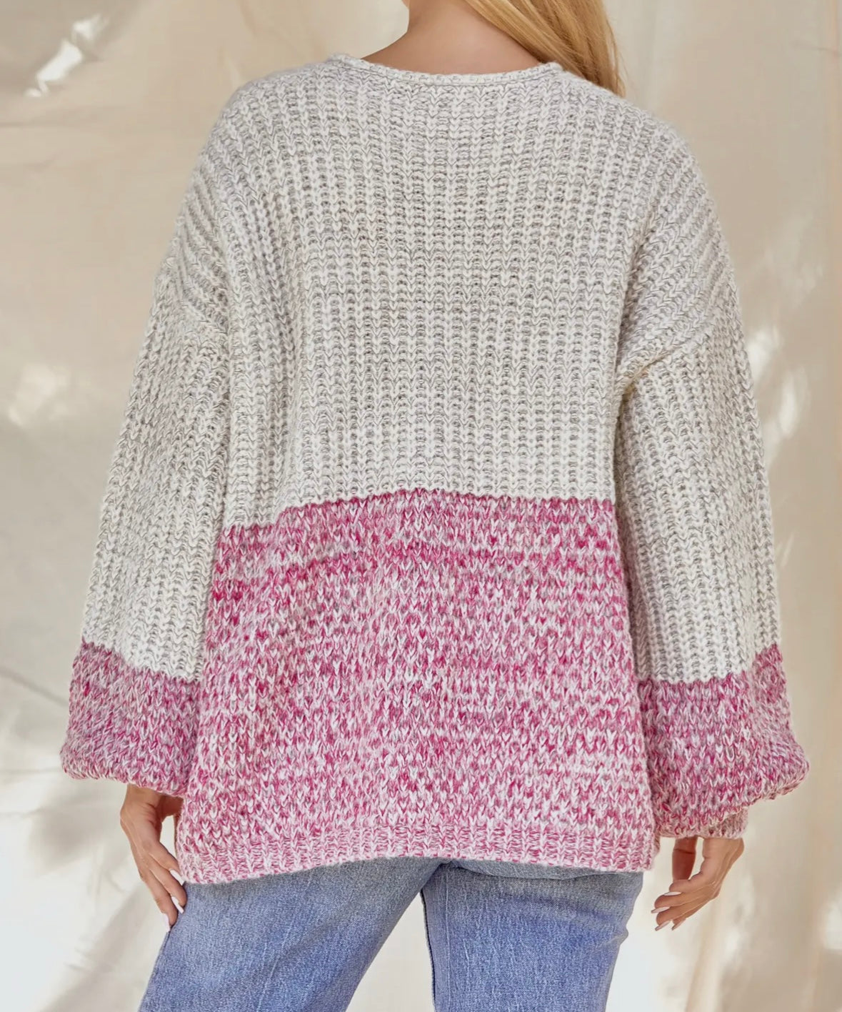 Magnificent Magenta Pocket Sweater