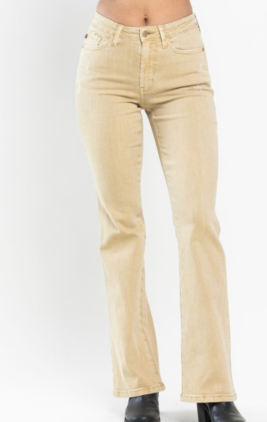 Judy Blue MR Khaki Bootcut Jeans