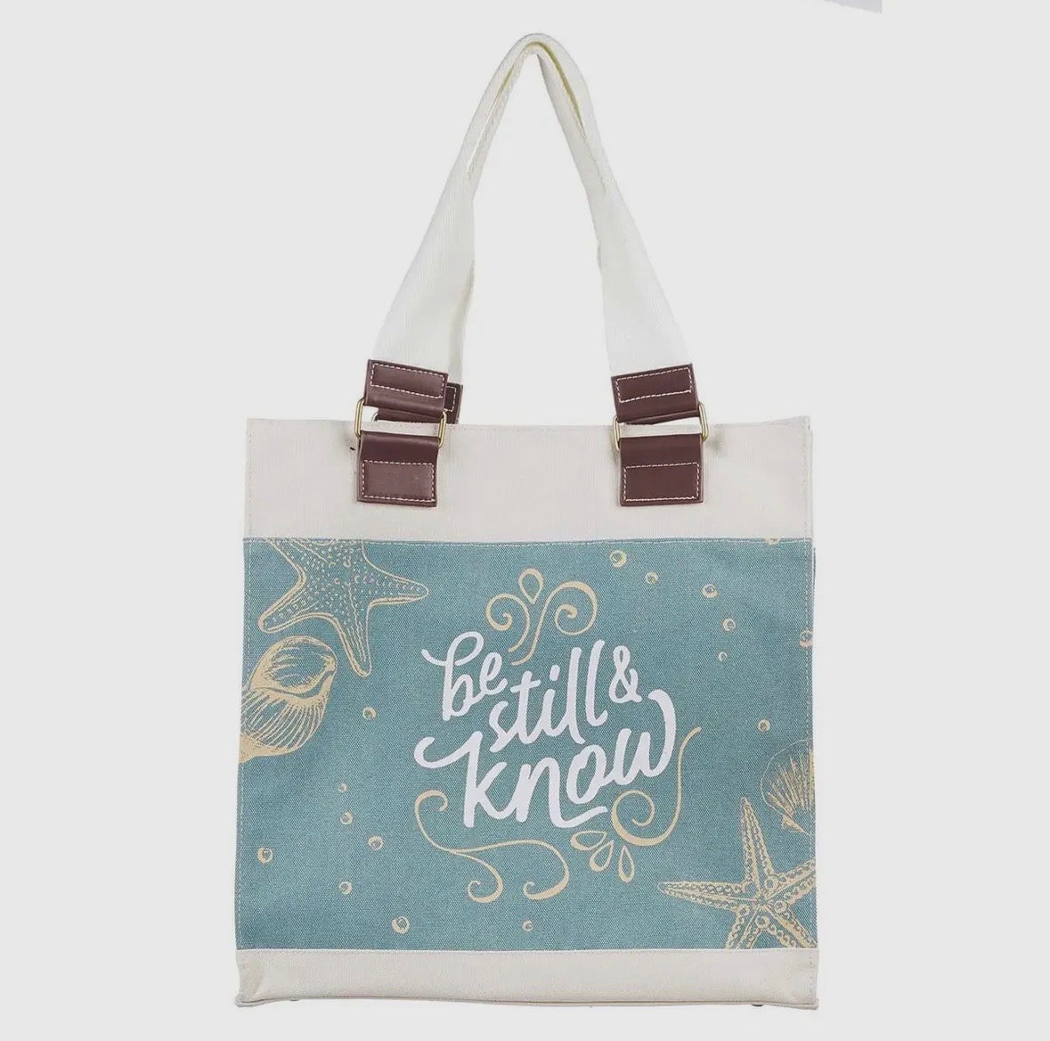 Be Still and Know Canvas Tote Bag
