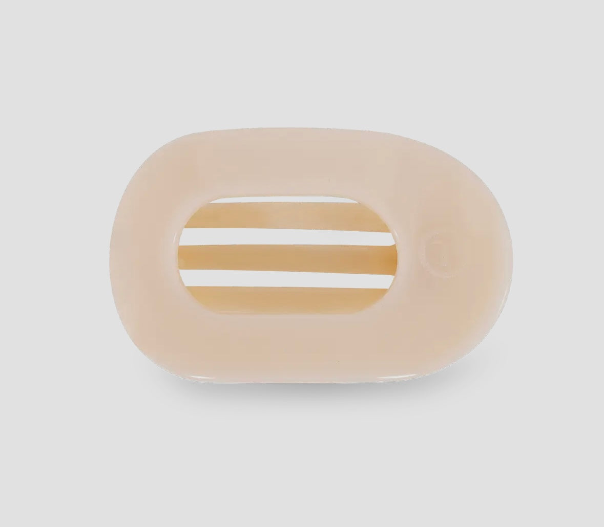 Teleties Round Flat Hair Clip-Small