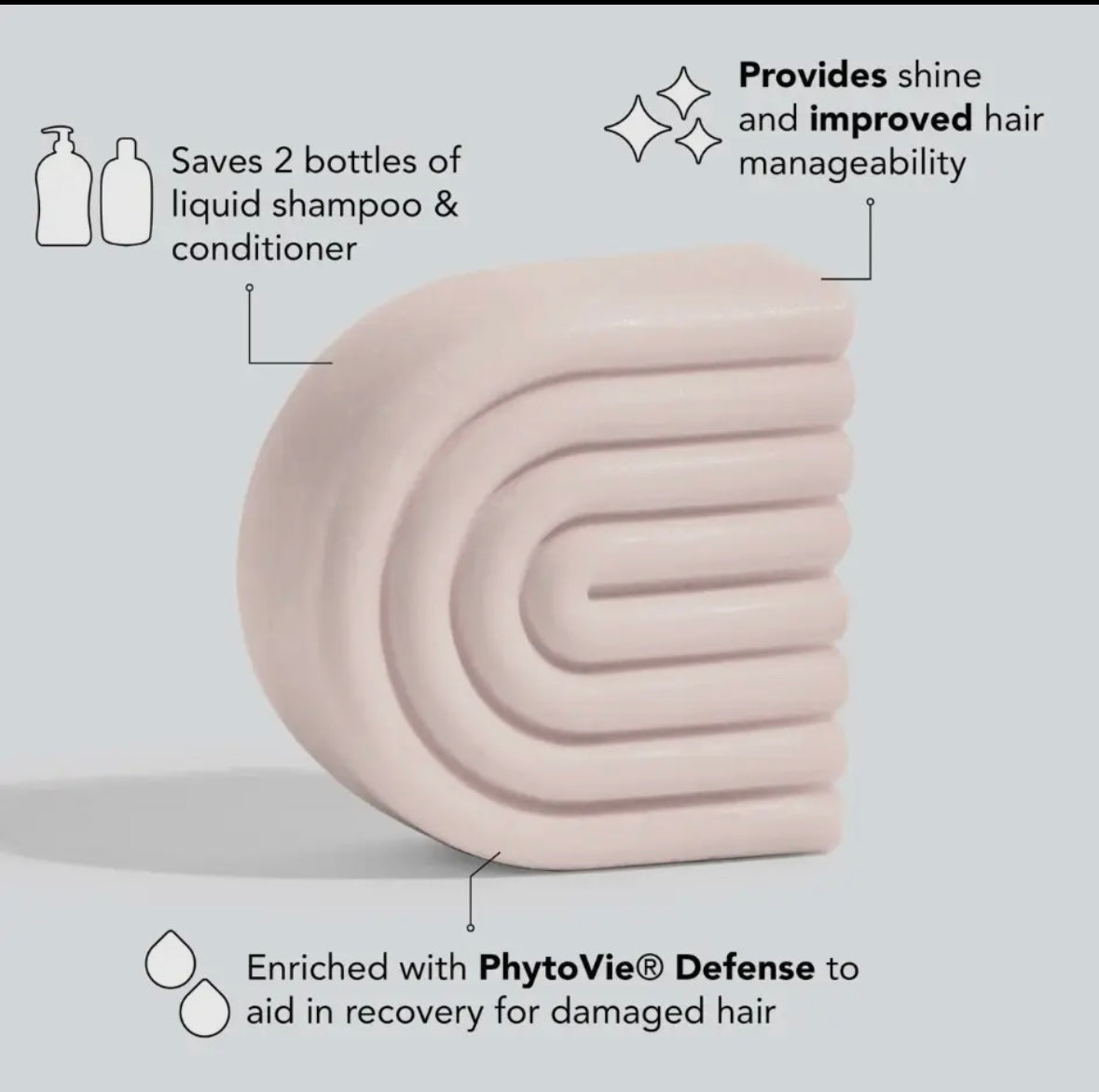 KITSCH Repairing Argon Oil Solid Conditioning Bar