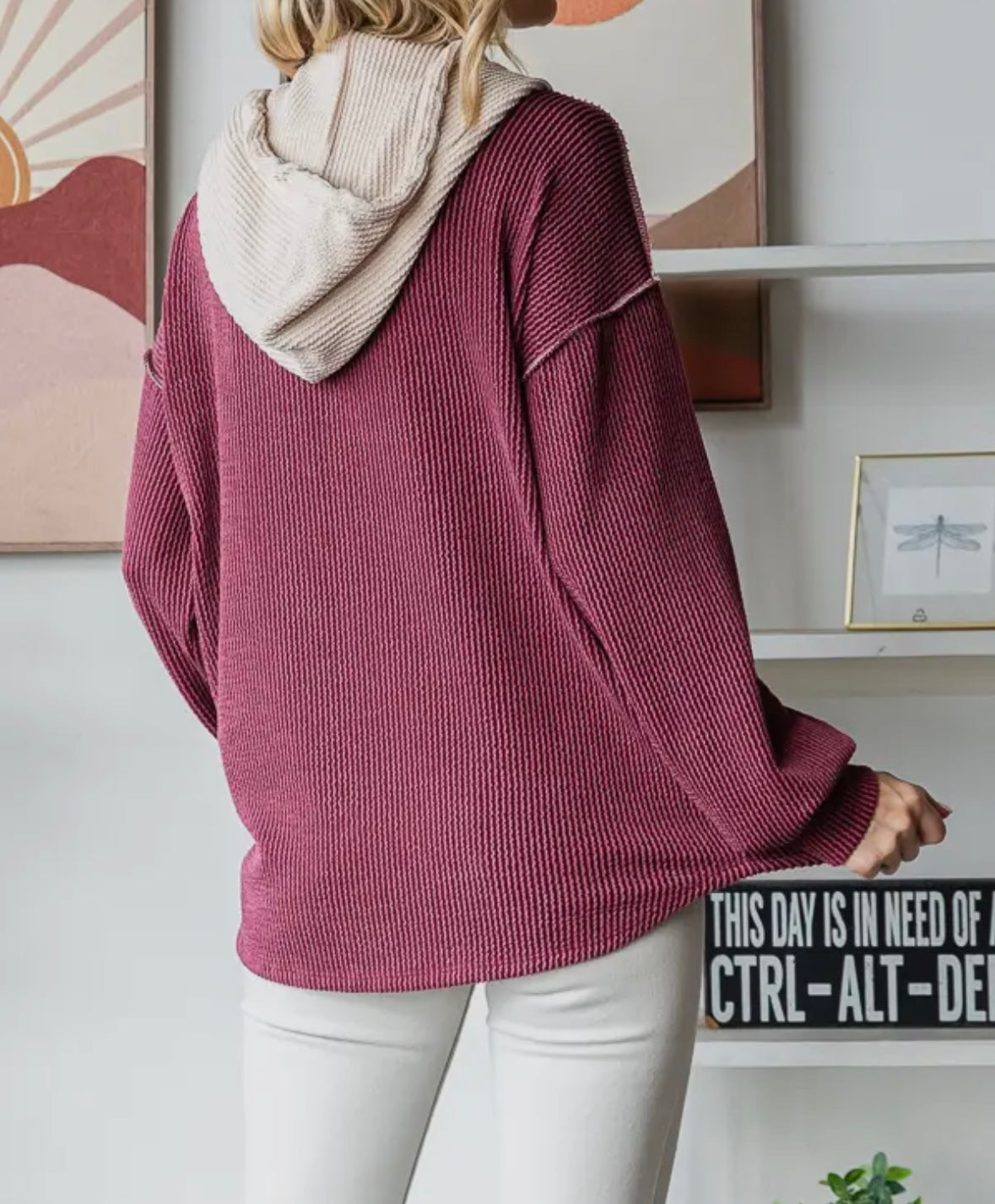 Berry Nice Hooded Top