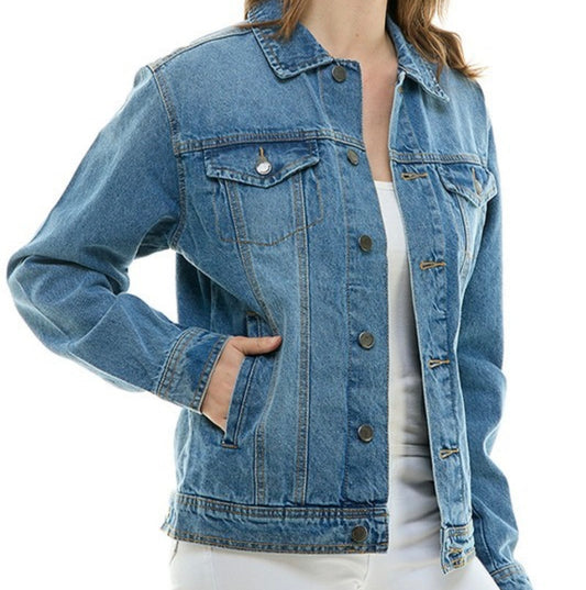 Dora Denim Jacket (Plus)