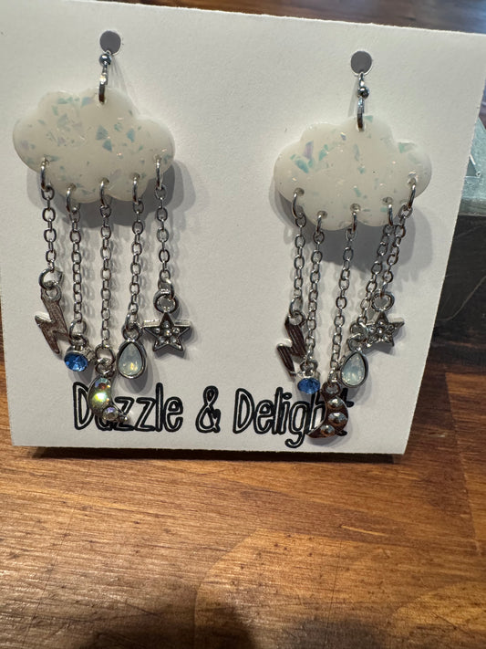 Dazzle and Delight Raincloud Earrings