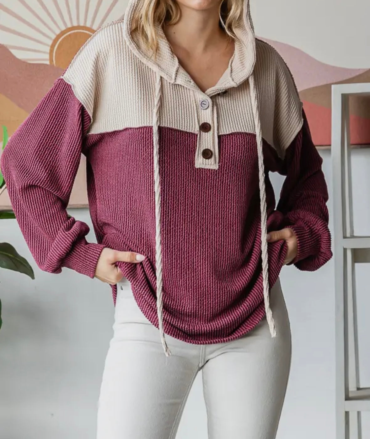 Berry Nice Hooded Top