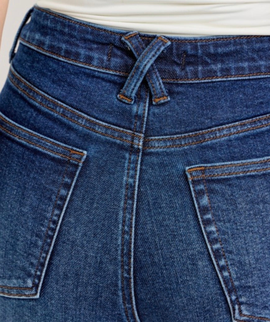 Judy Blue HW Tummy Control Shorts