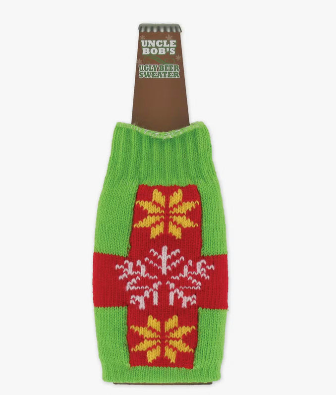 Uncle Bobs Ugly Sweater Beer Koozie