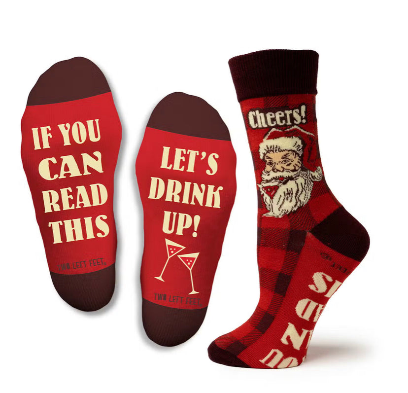 Two Left Feet Christmas Socks