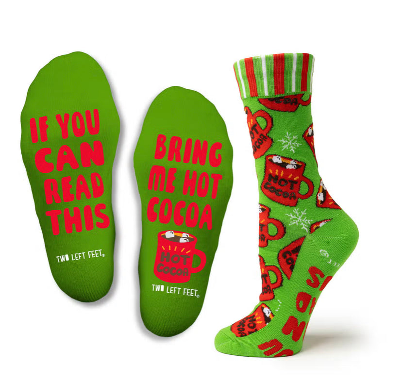 Two Left Feet Christmas Socks