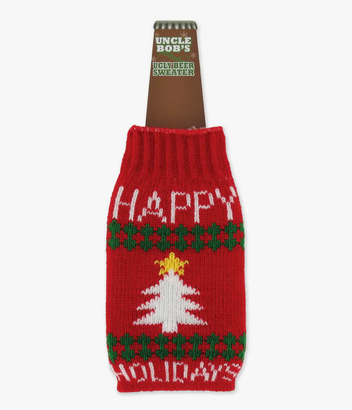 Uncle Bobs Ugly Sweater Beer Koozie