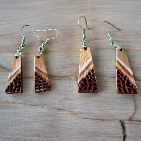Mid Century Boho earrings