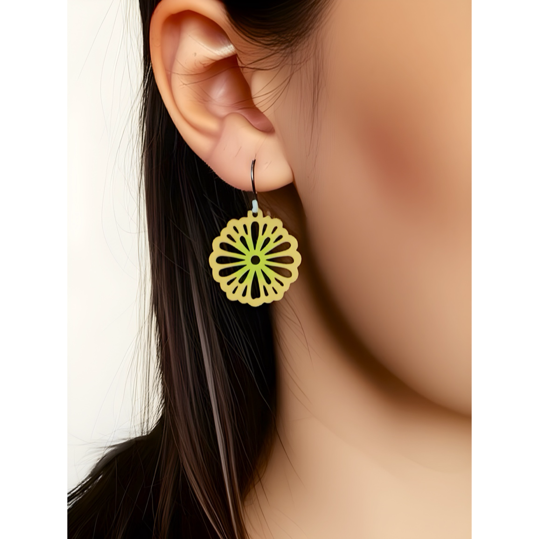 Floral Cutout earrings