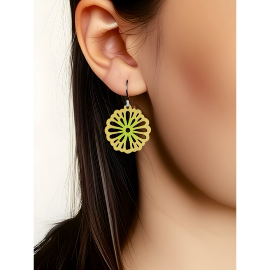 Floral Cutout earrings