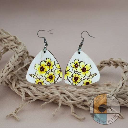 Blossom flower earrings