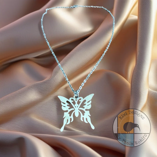 Silver Butterfly necklace