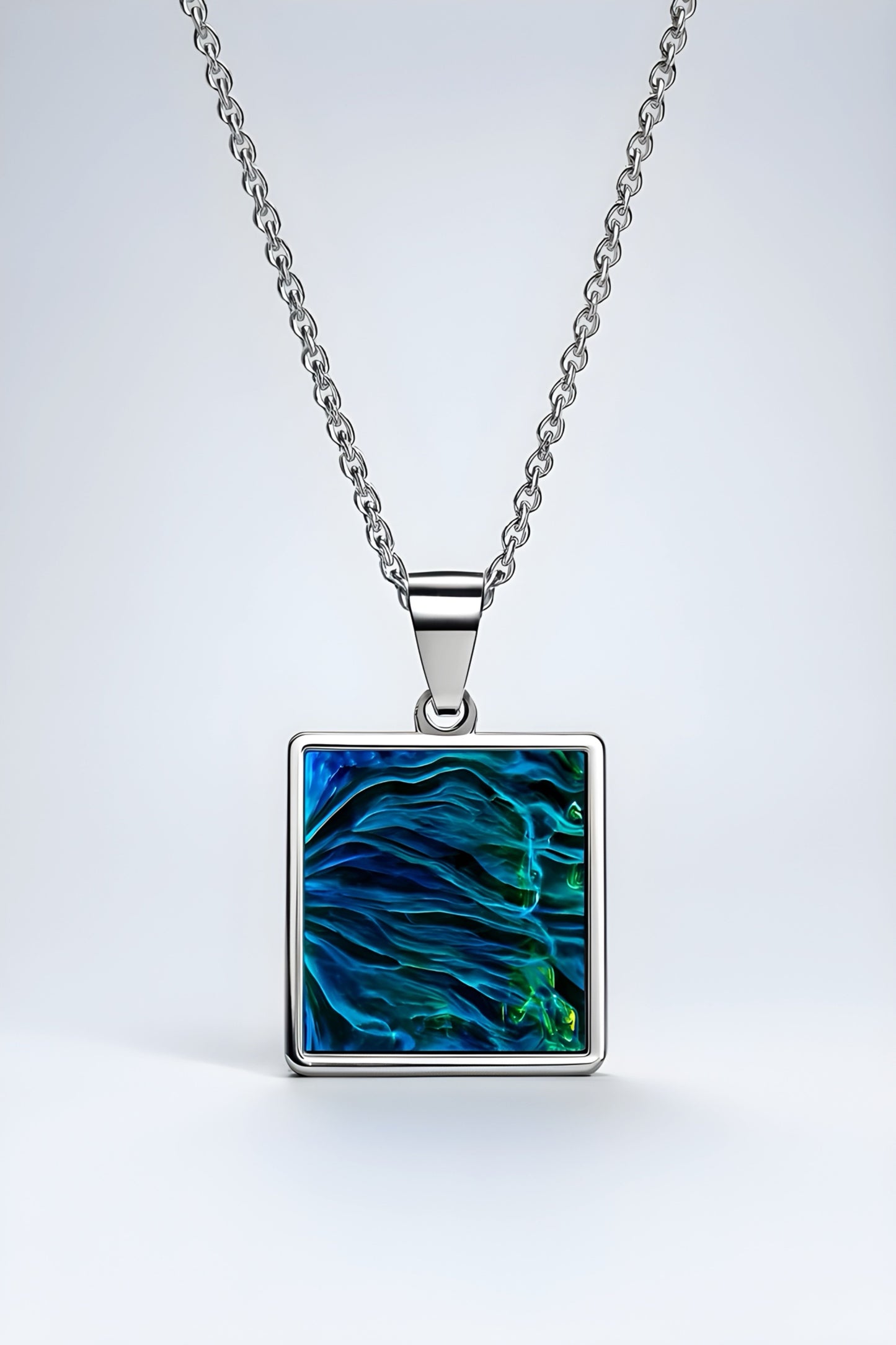 Black Magic dragon skin pendant necklace