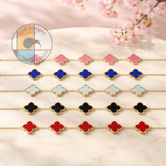 PVD Gold Clover bracelet