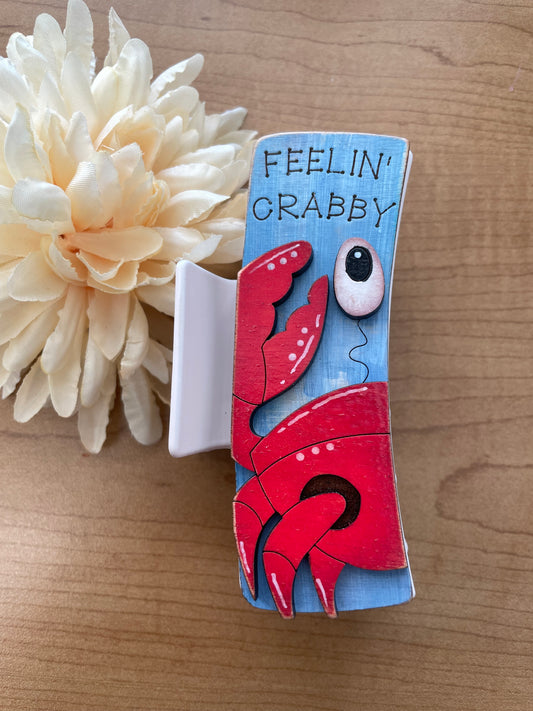 4" Claw Clip - Feelin Crabby