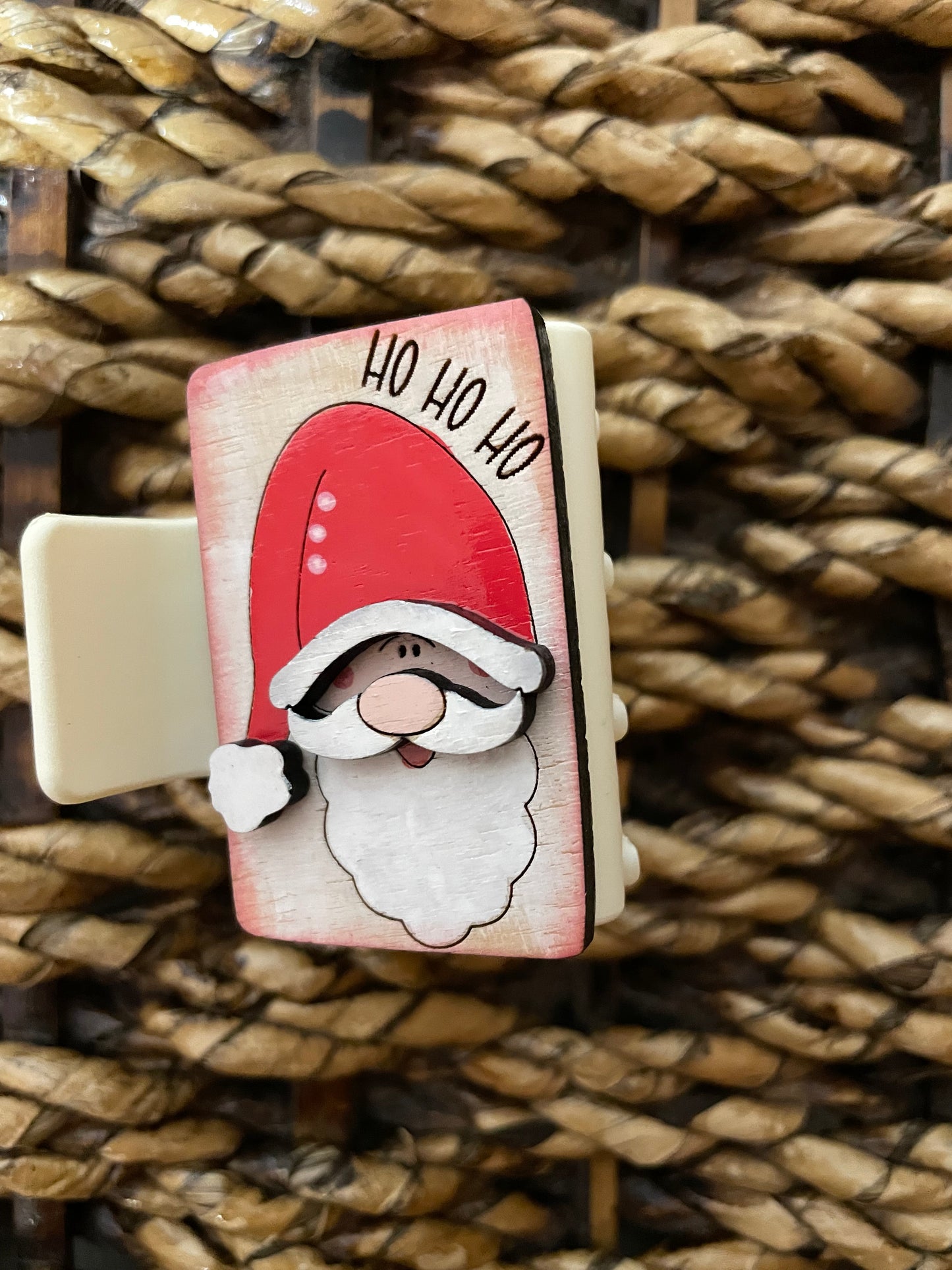 2" Ho Ho Ho claw clips