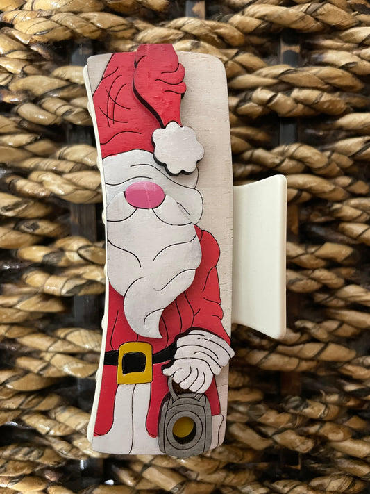 4" Santa claw clip