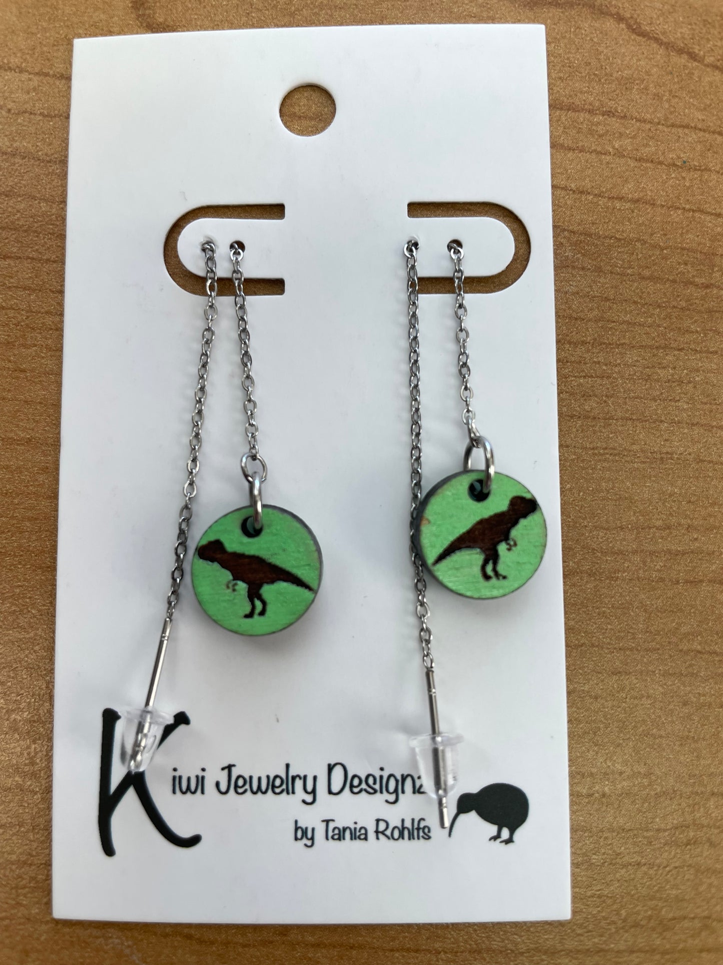 Raptor threader earrings (shorter length)