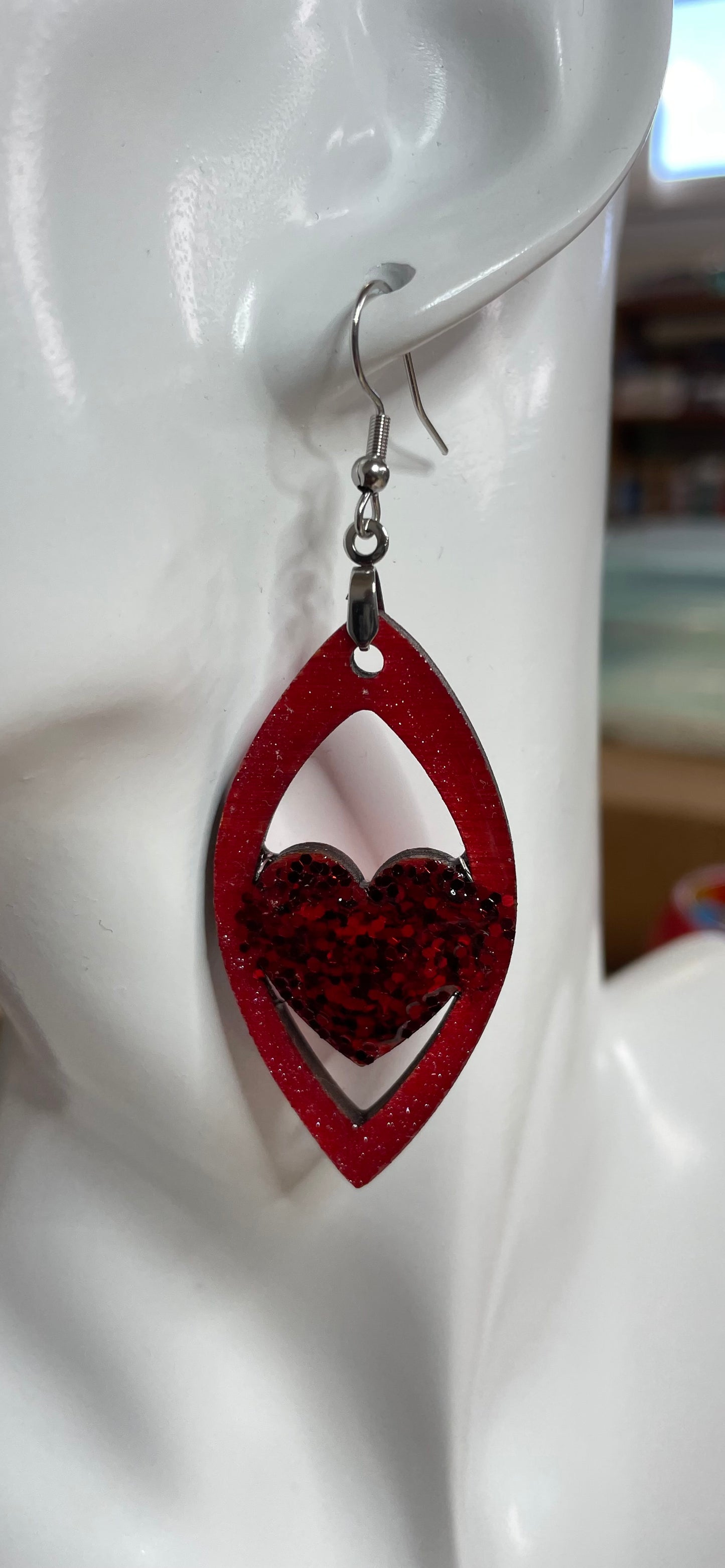 Inside Heart earrings