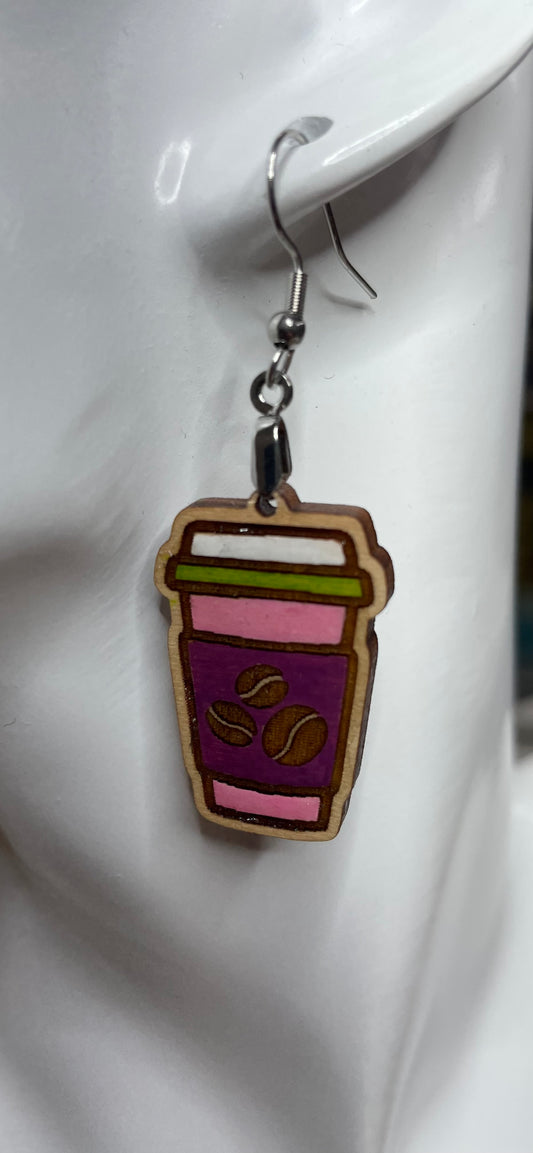 Coffee Cup earrings