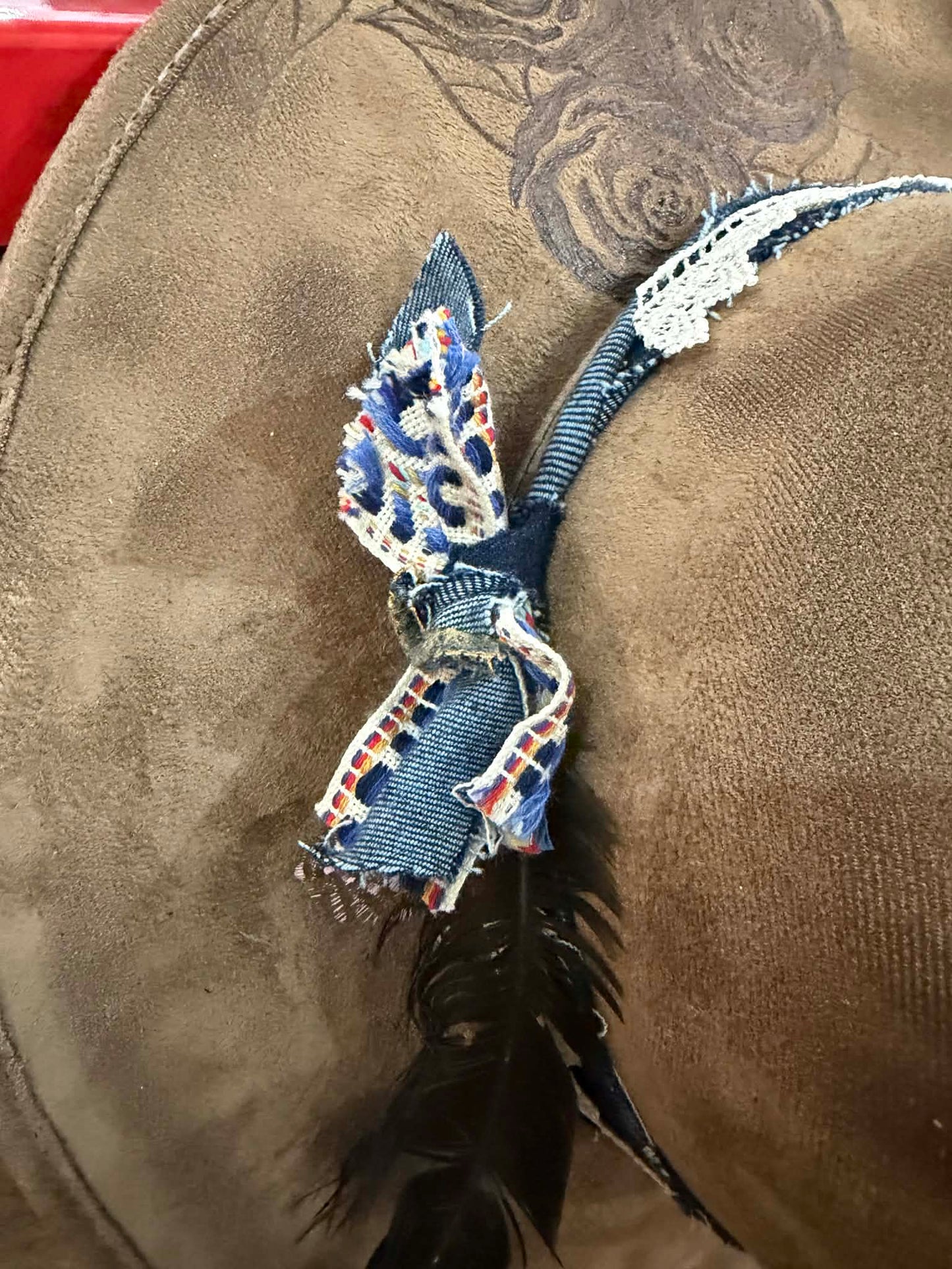 Branding The Brim - Coffee Rose Floral Premium Hat