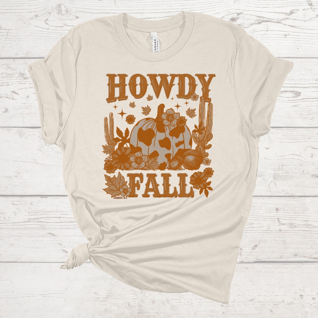 Howdy Fall Comfort Colors Tee