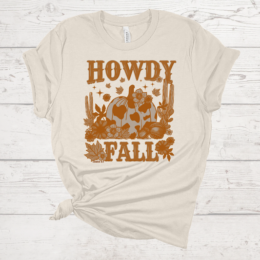 Howdy Fall Comfort Colors Tee