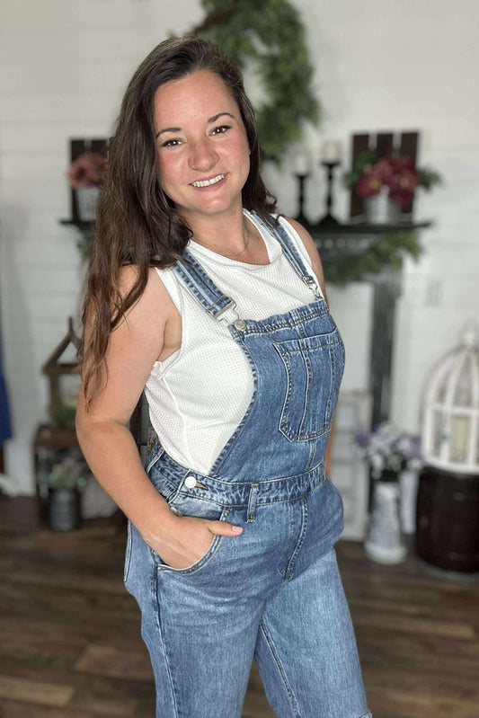 Risen Relax Fit Overalls