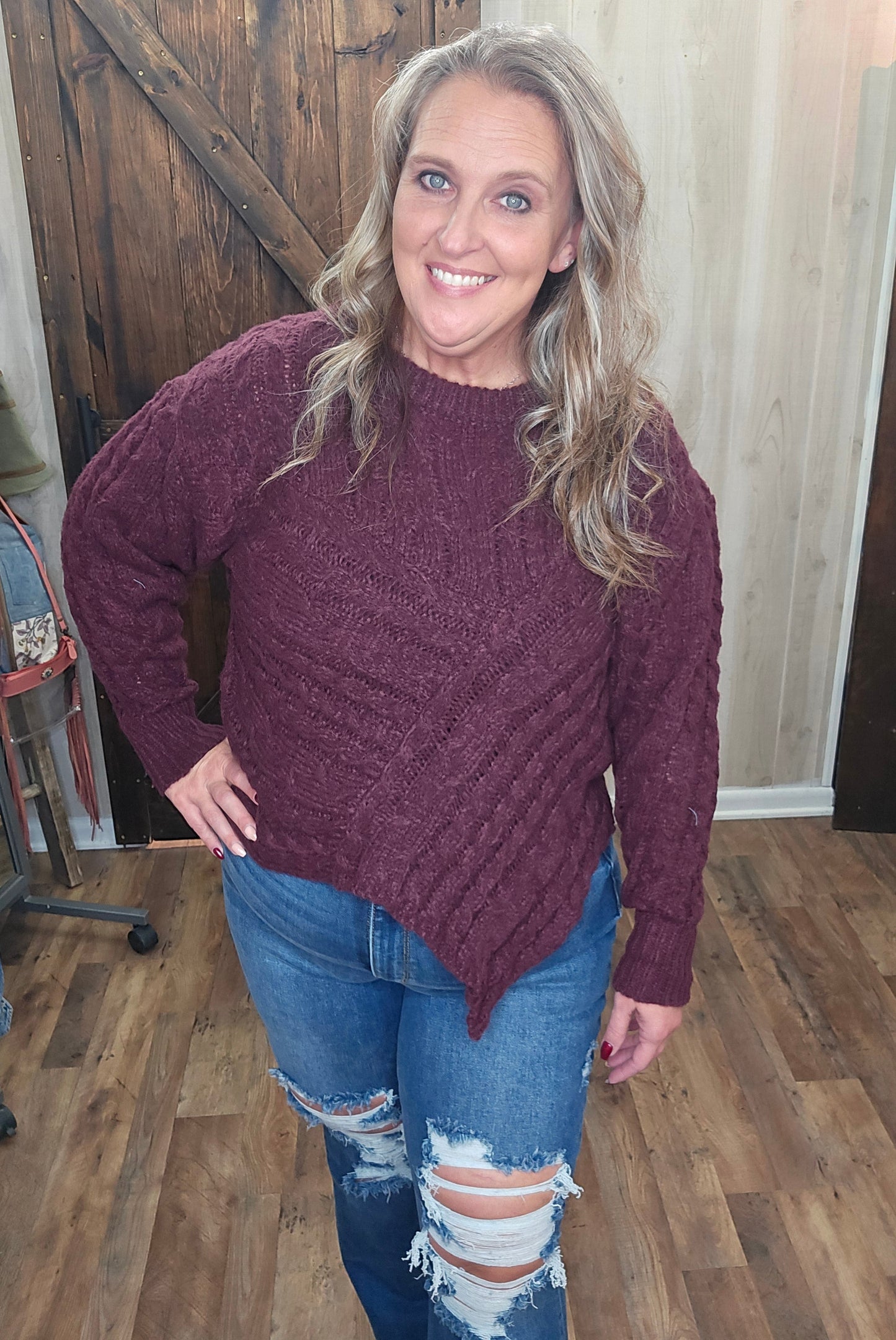 Tara Twist Knitted Sweater