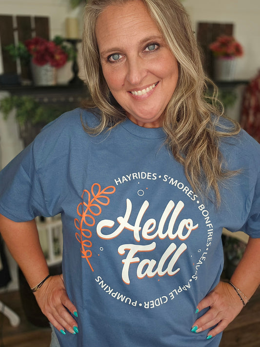 Hello Fall Tee