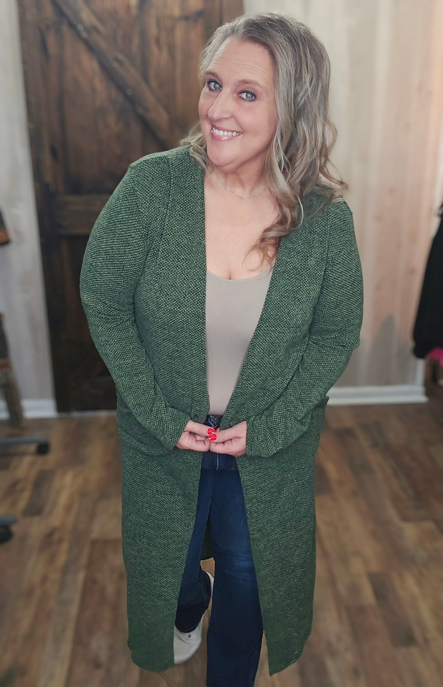 Happy Hacci Duster Cardigan