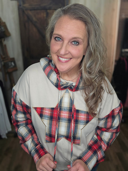 Be a Star Oversized Pull Over Hoodie