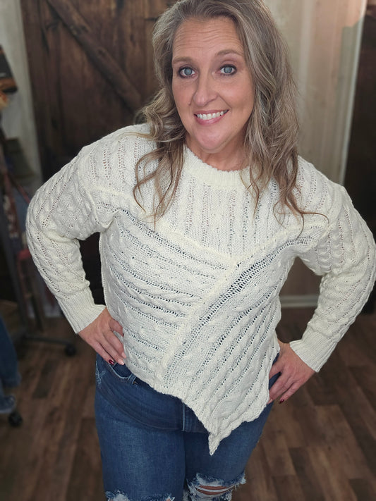 Tara Twist Knitted Sweater