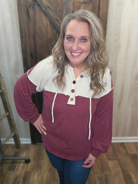 Berry Nice Hooded Top