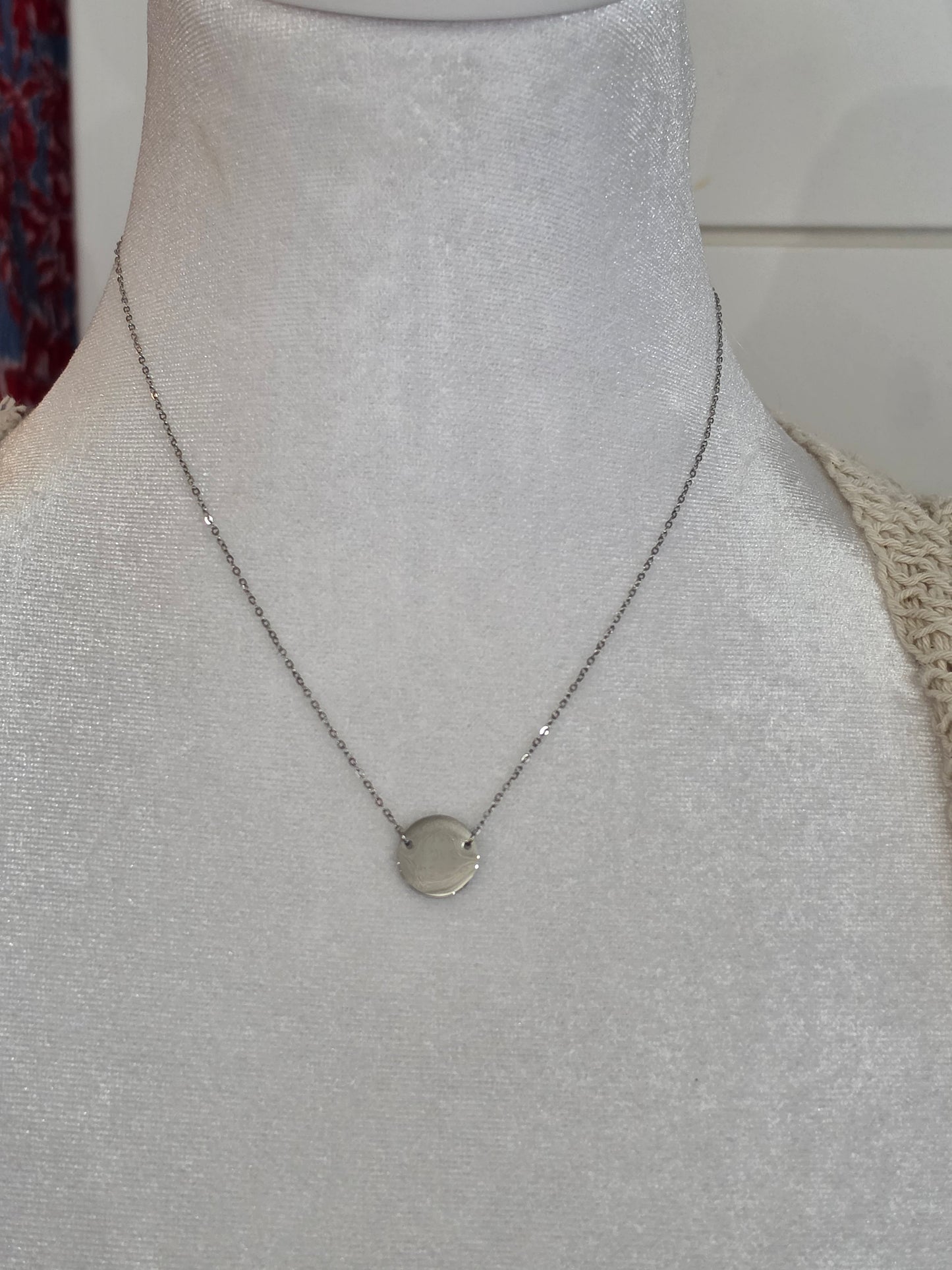Live, Love, Inspire Engraved Necklace
