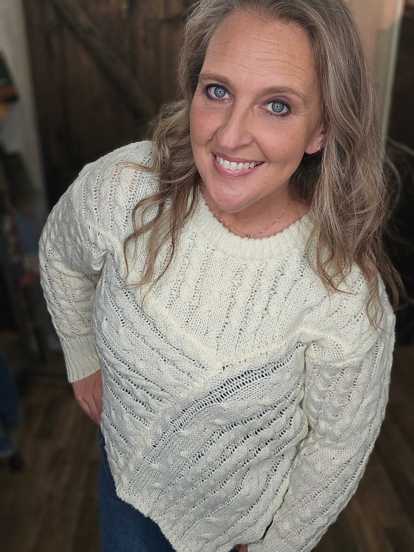 Tara Twist Knitted Sweater