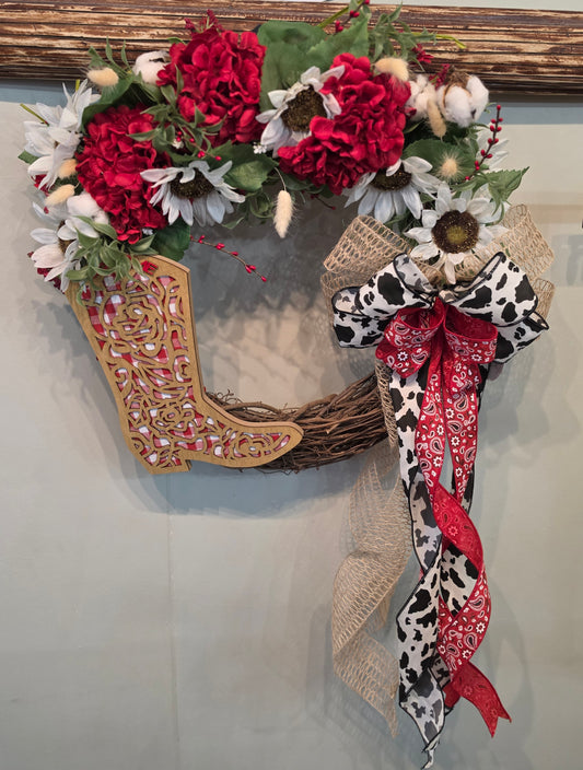 Eagles Country Grapevine Wreath