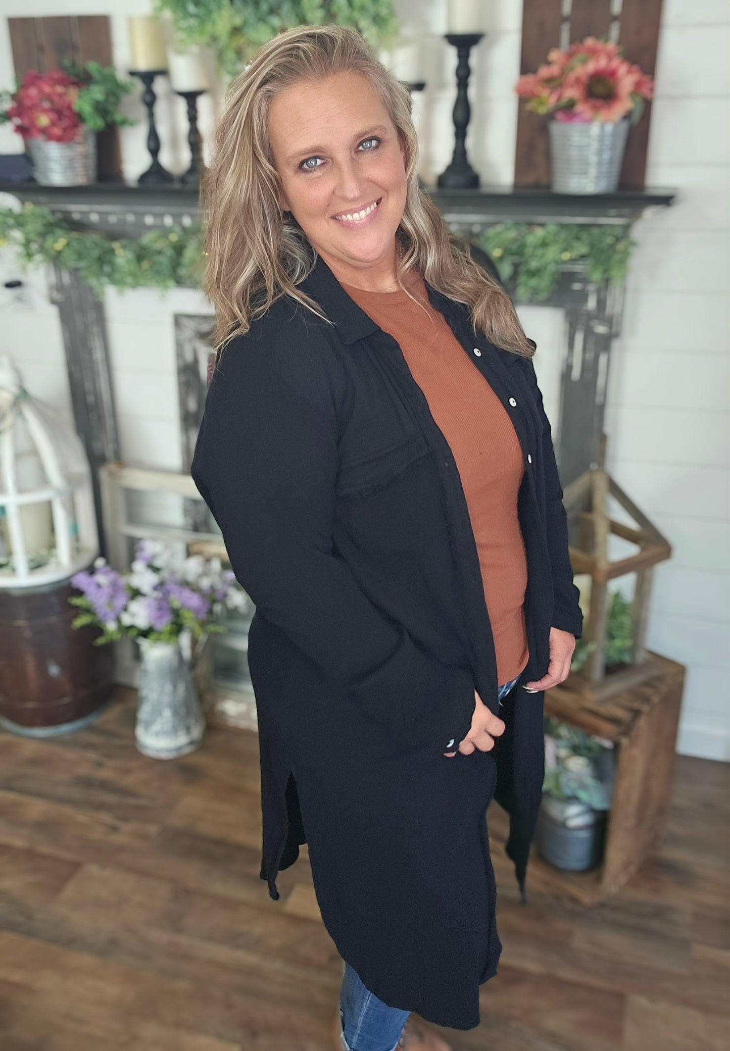 Briley Button Down Shirt Dress