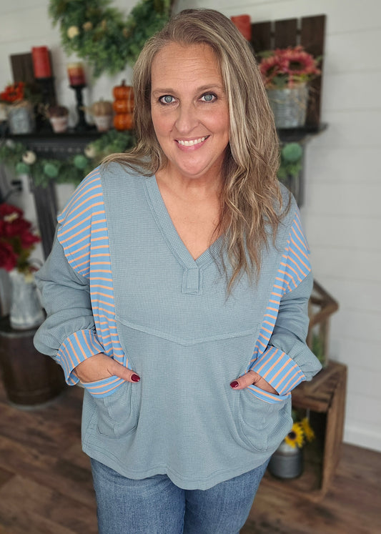 Bennie Balloon Sleeve Top