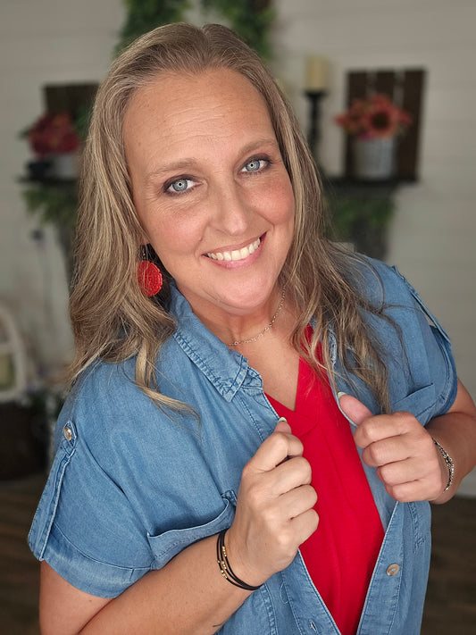 Sherry Chambray Blouse