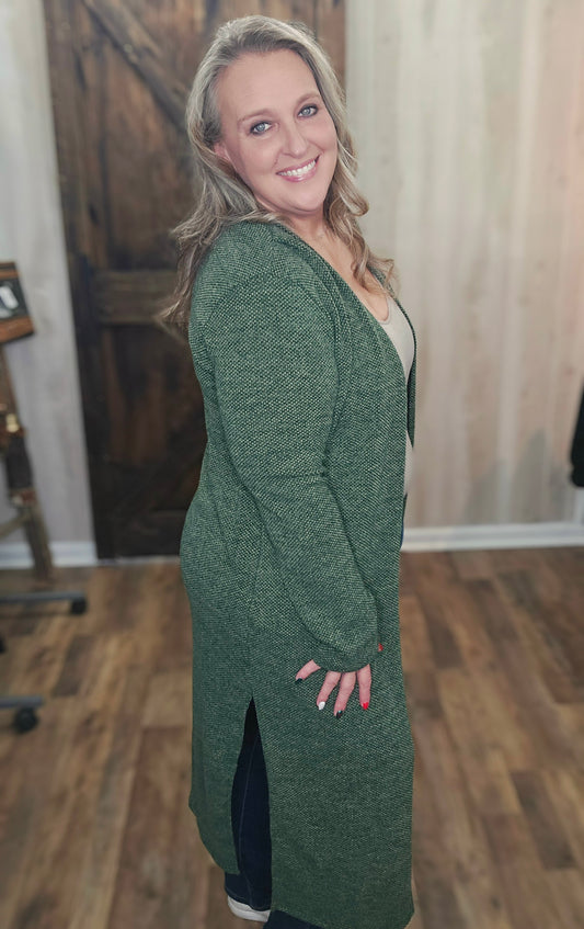 Happy Hacci Duster Cardigan